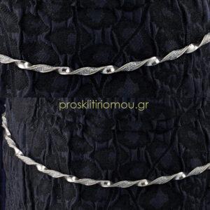 ασημενια στεφανα γαμου