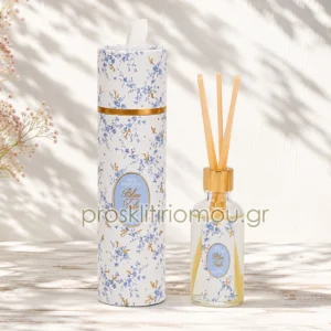 Μπομπονιέρα αρωματικό χώρου Blue flowers με άρωμα Baccarat